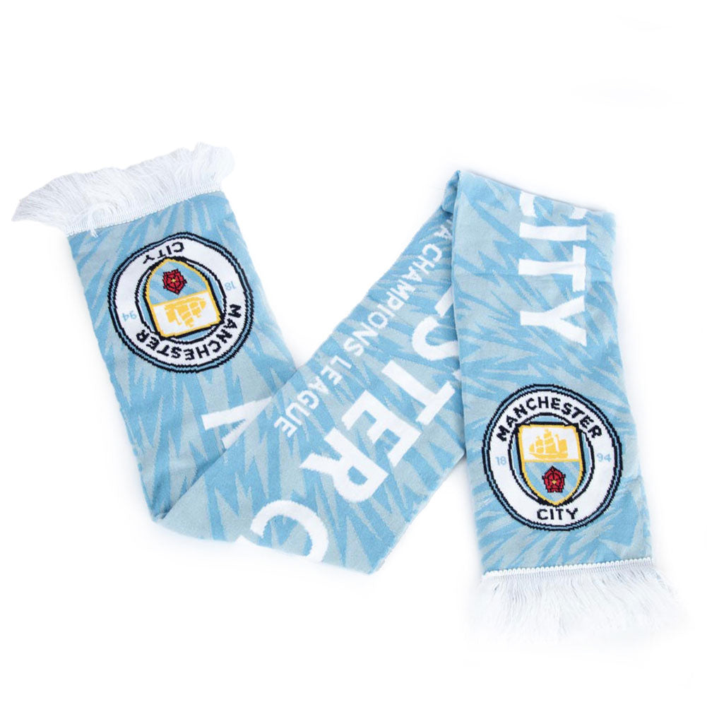 Official Manchester City FC UCL Scarf