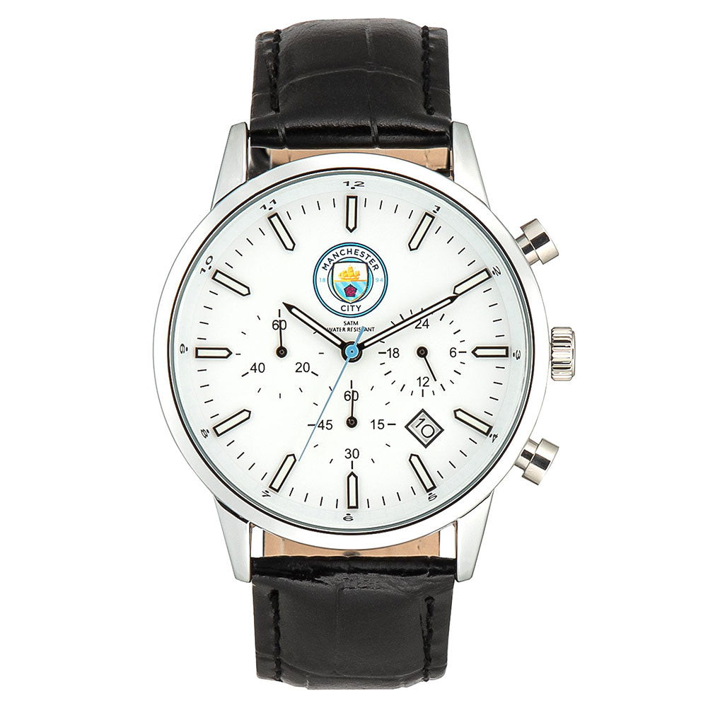 Official Manchester City FC Mens Chronograph Watch