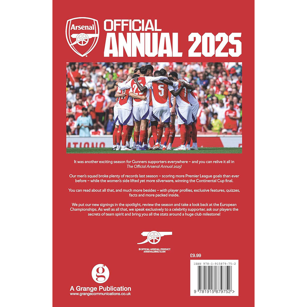 Official Arsenal FC Annual 2025