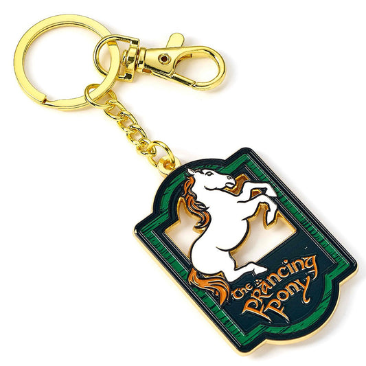 Official The Lord Of The Rings Charm Keyring Prancing Pony