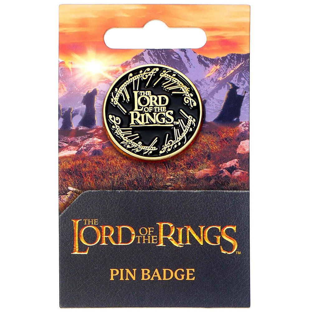 Official The Lord Of The Rings Badge Logo