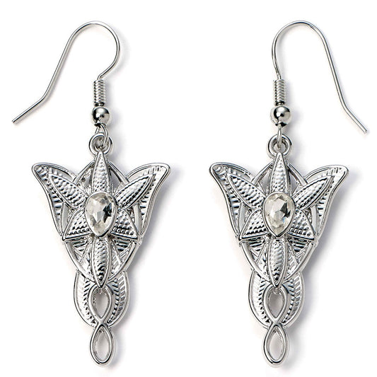 Official The Lord Of The Rings Silver Plated Earrings Evenstar