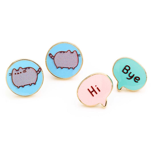 Official Pusheen Stud Earrings Set