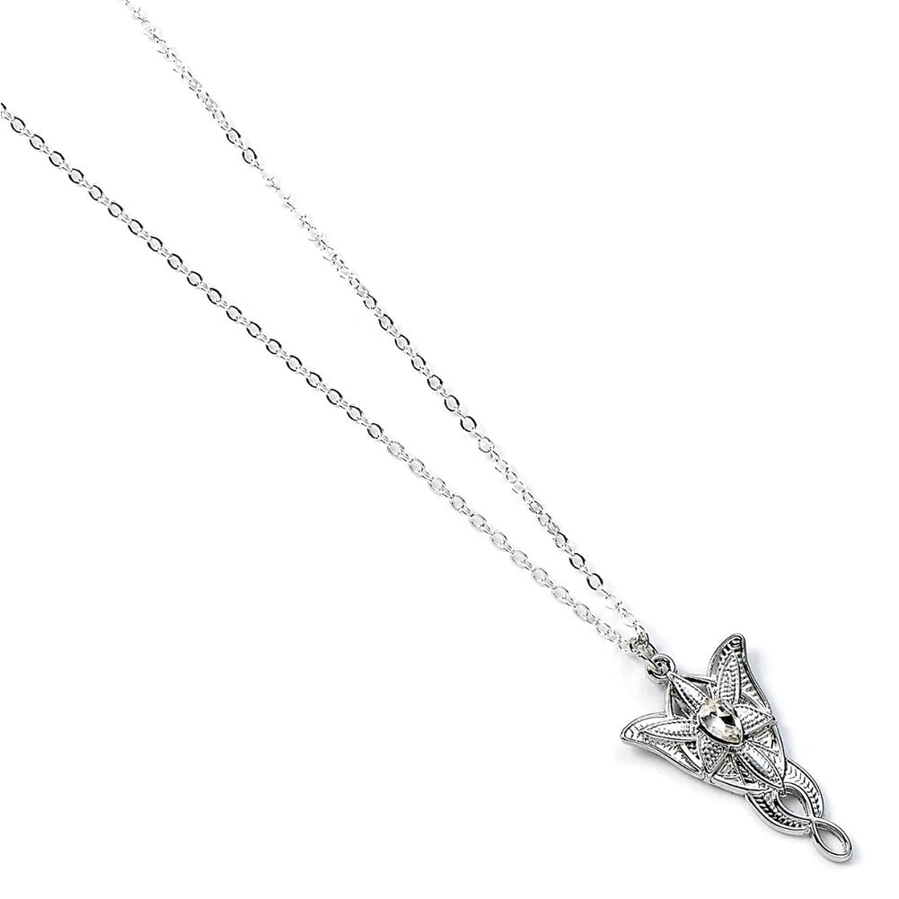 Official The Lord Of The Rings Silver Plated Necklace Evenstar