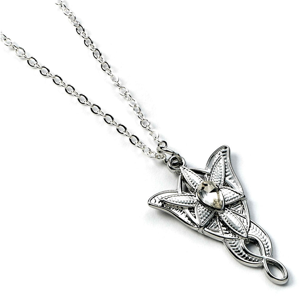 Official The Lord Of The Rings Silver Plated Necklace Evenstar