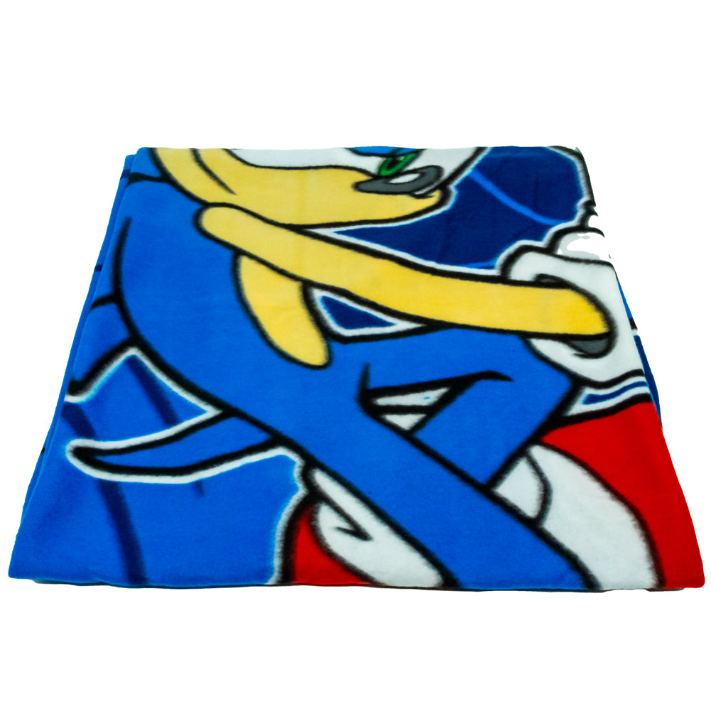 Official Sonic The Hedgehog Fleece Blanket