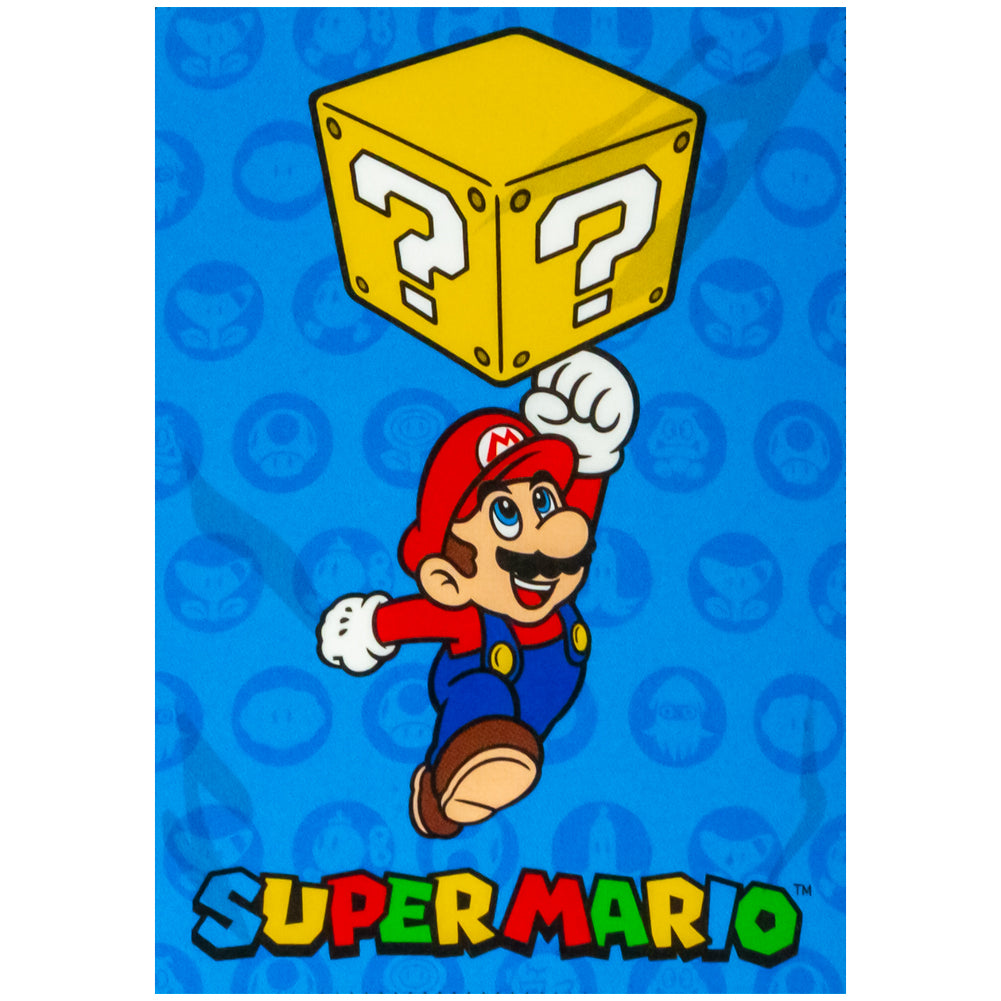 Official Super Mario Fleece Blanket