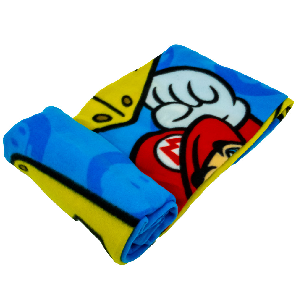 Official Super Mario Fleece Blanket