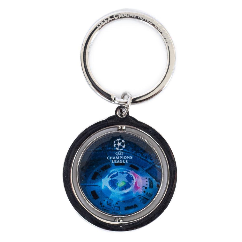 Official Manchester City FC UCL Spinner Keyring