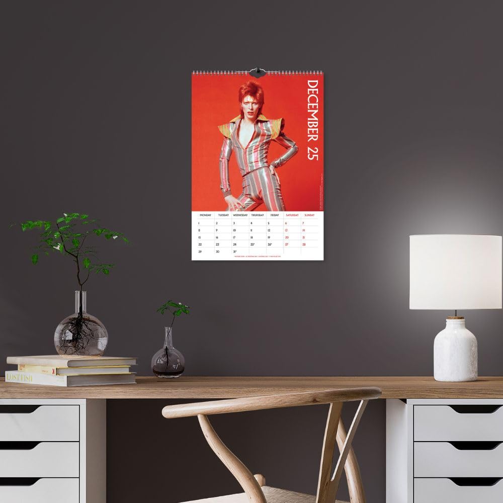 Official David Bowie A3 Calendar 2025