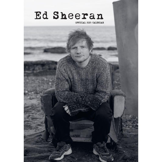 Official Ed Sheeran A3 Calendar 2025