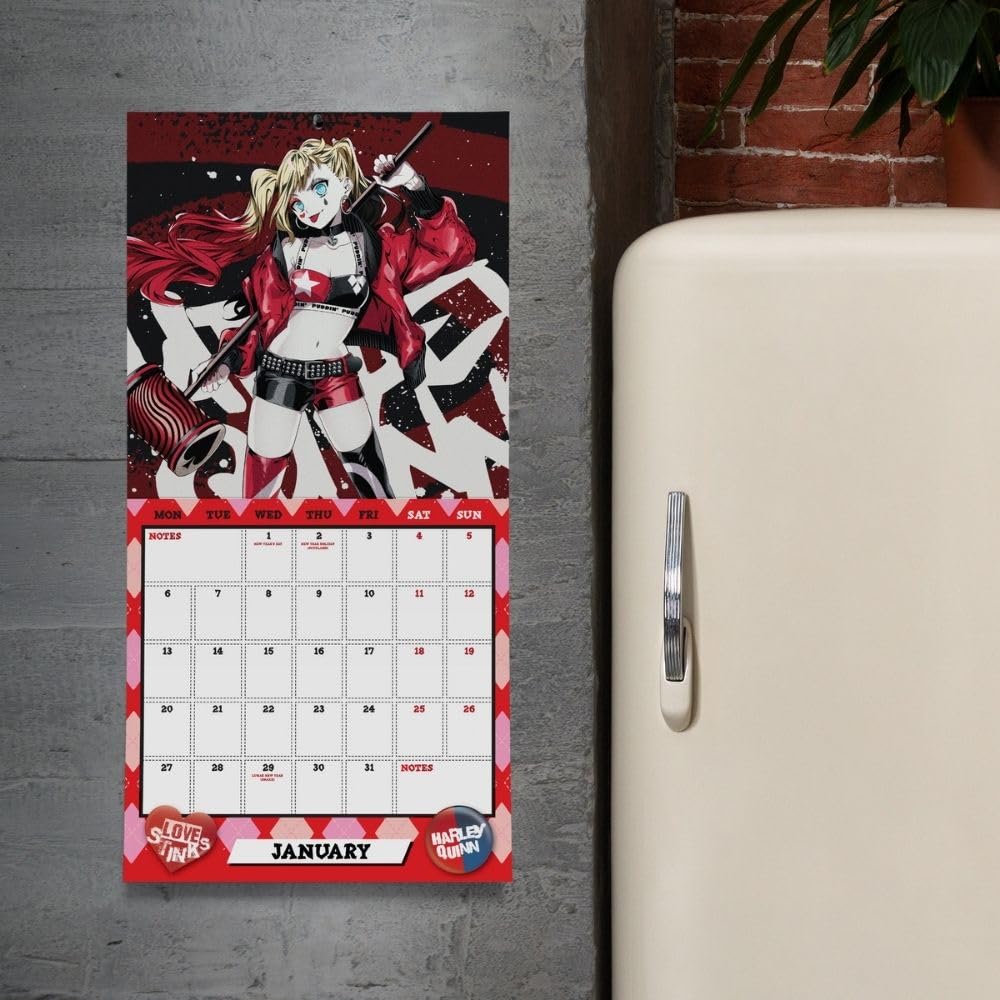 Official Harley Quinn Square Calendar 2025