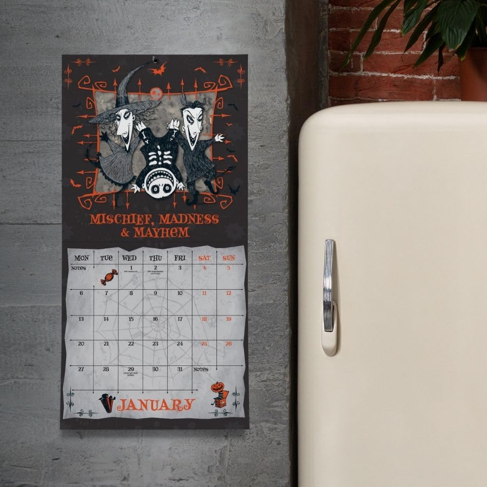 Official The Nightmare Before Christmas Square Calendar 2025