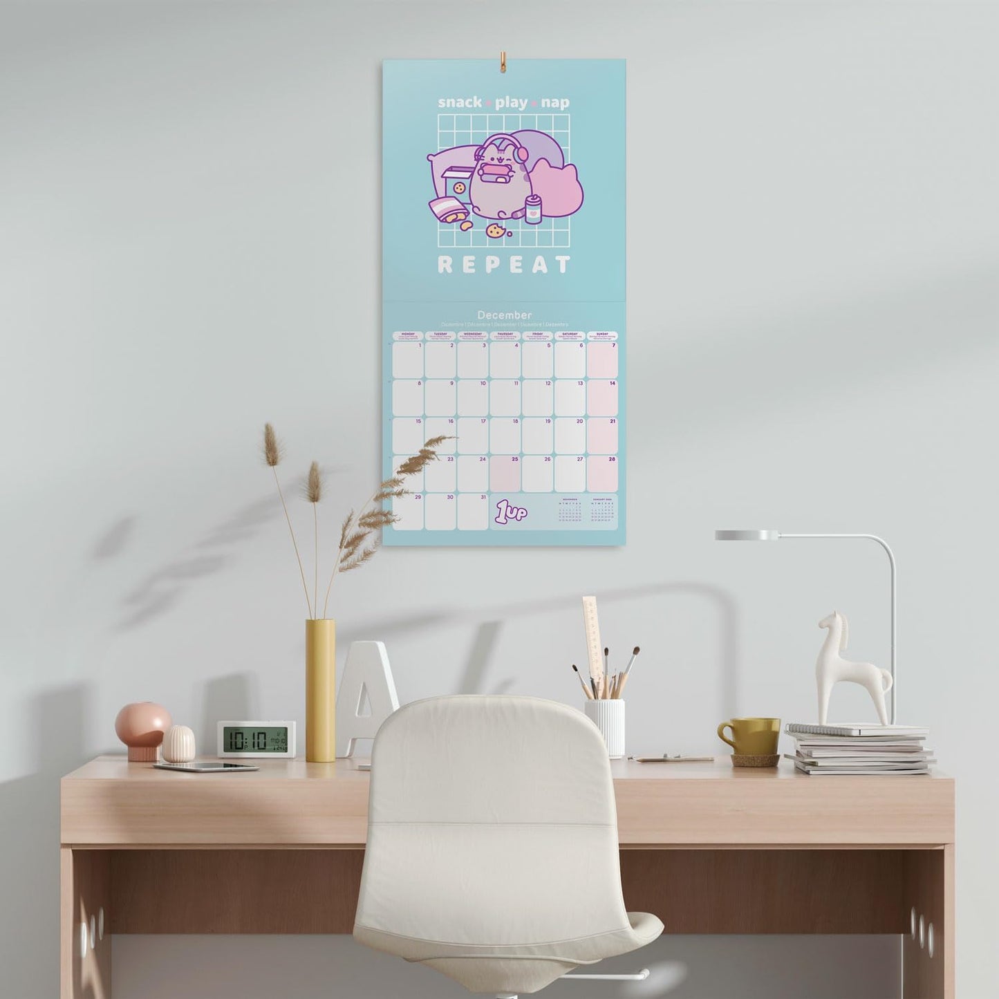 Official Pusheen Square Calendar 2025