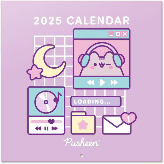 Official Pusheen Square Calendar 2025