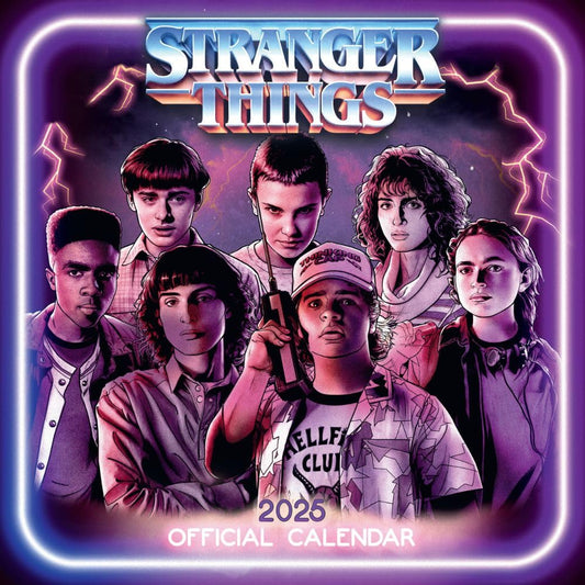 Official Stranger Things Square Calendar 2025