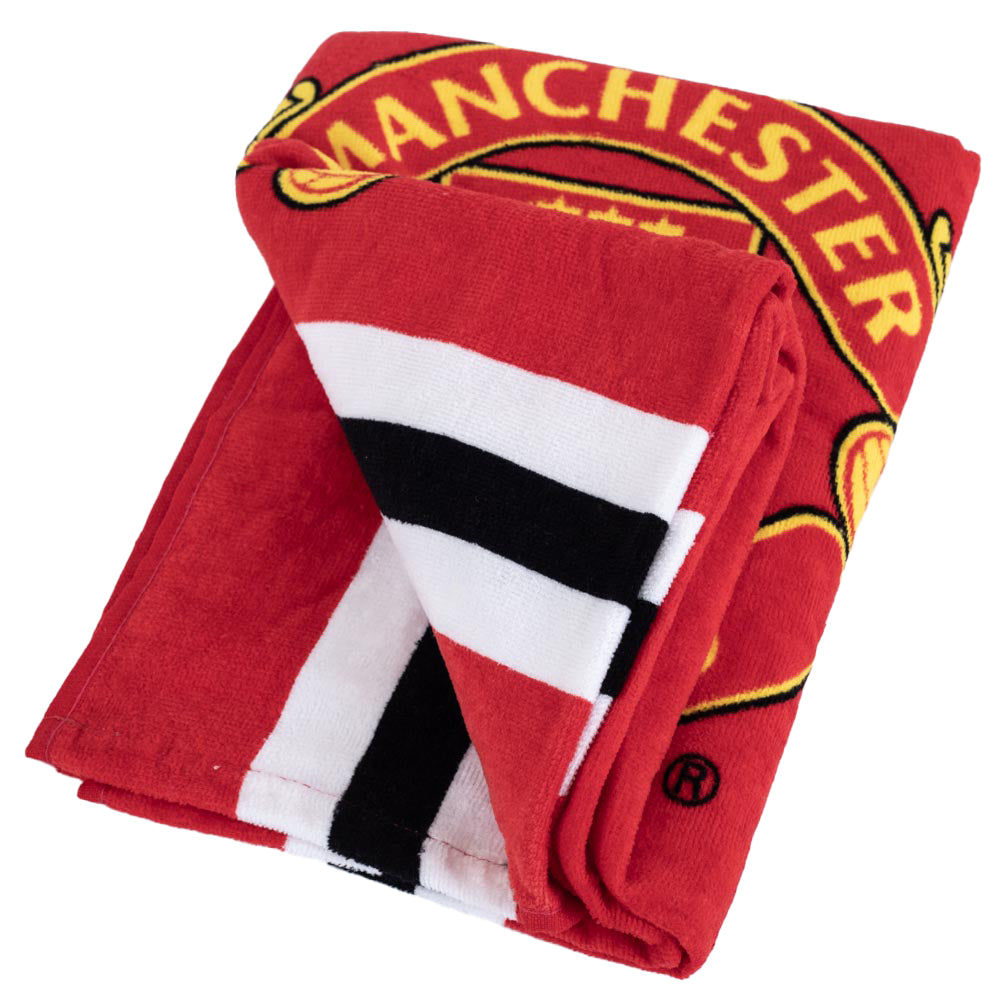 Official Manchester United FC Core Stripe Towel