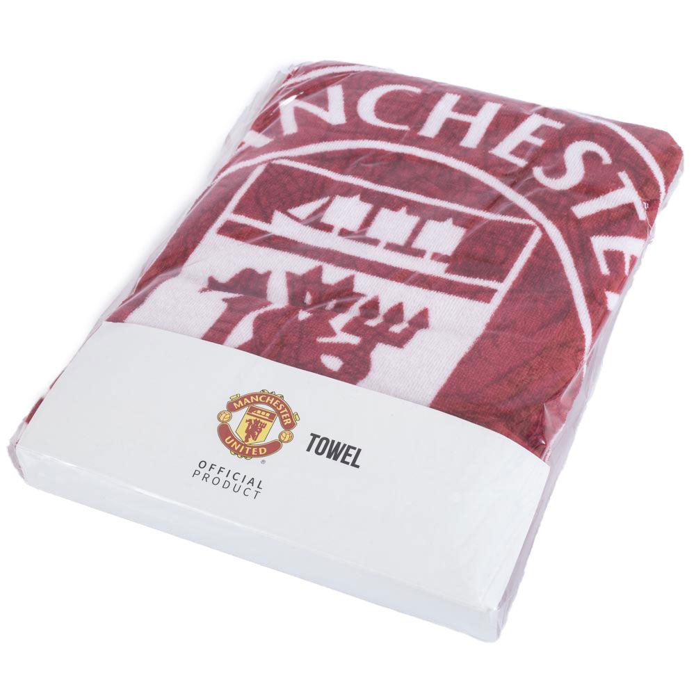 Official Manchester United FC Identity Towel