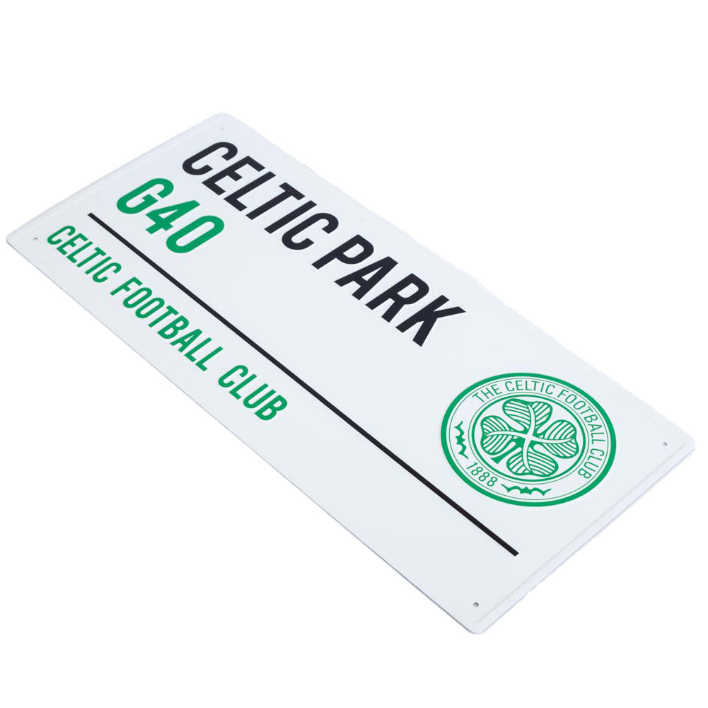 Official Celtic FC White Street Sign