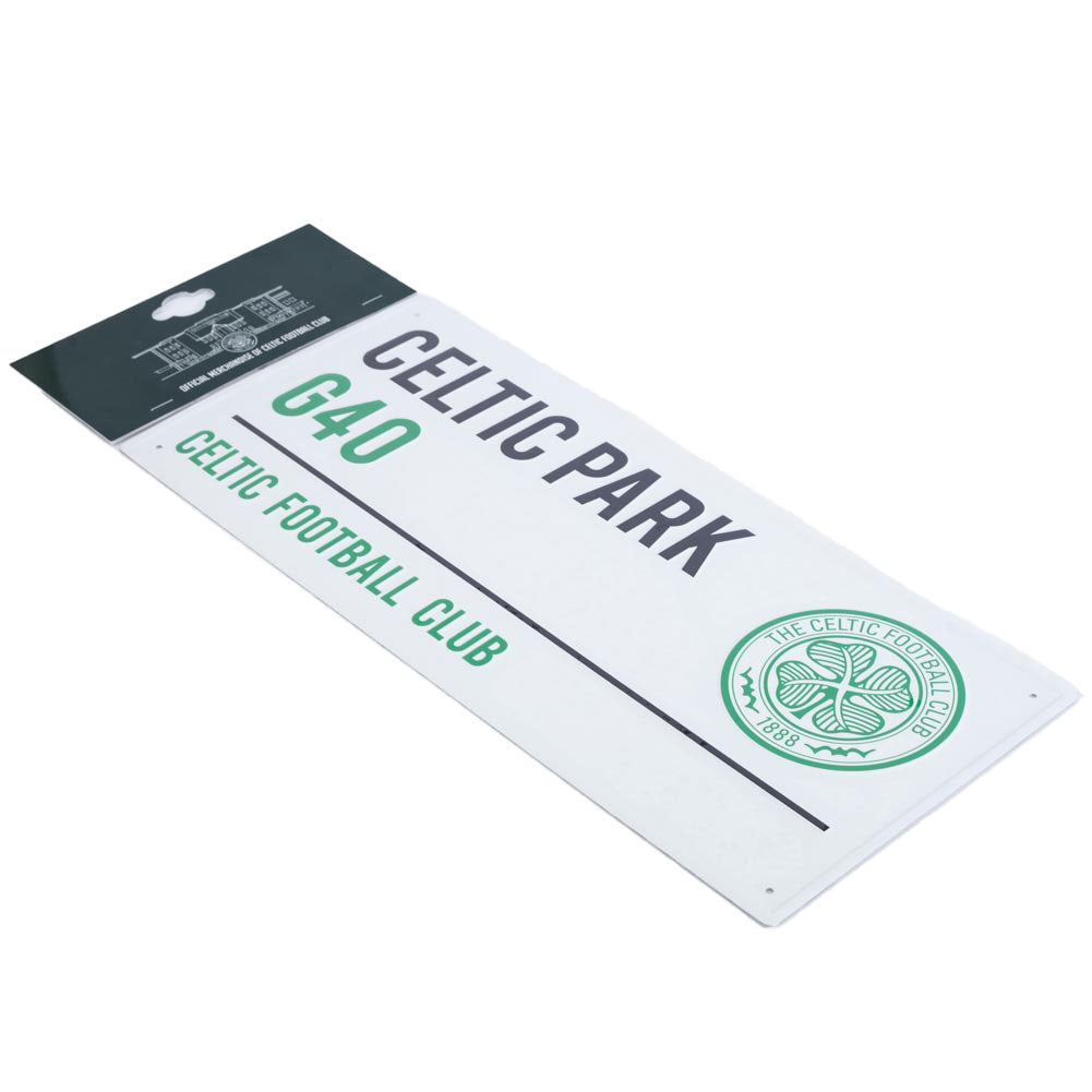 Official Celtic FC White Street Sign