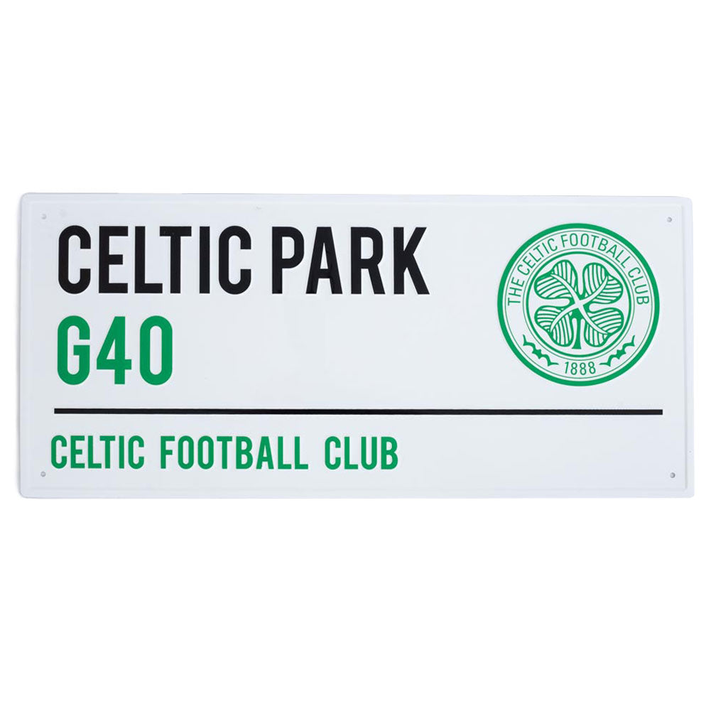 Official Celtic FC White Street Sign