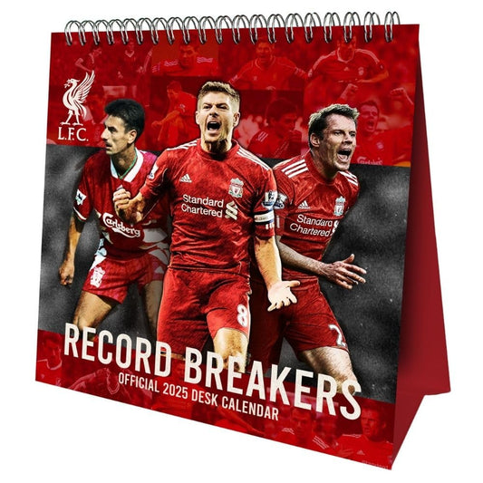 Official Liverpool FC Desktop Calendar 2025