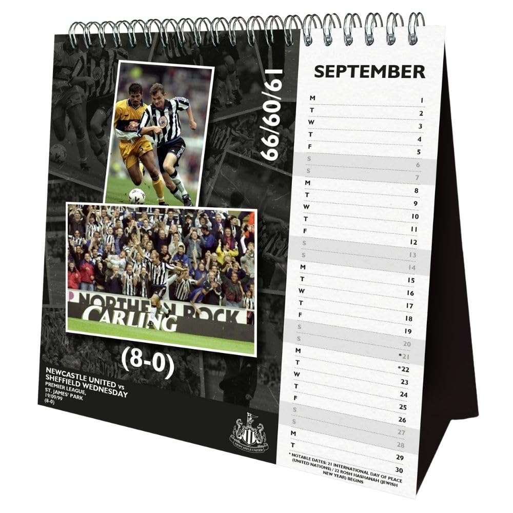 Official Newcastle United FC Desktop Calendar 2025