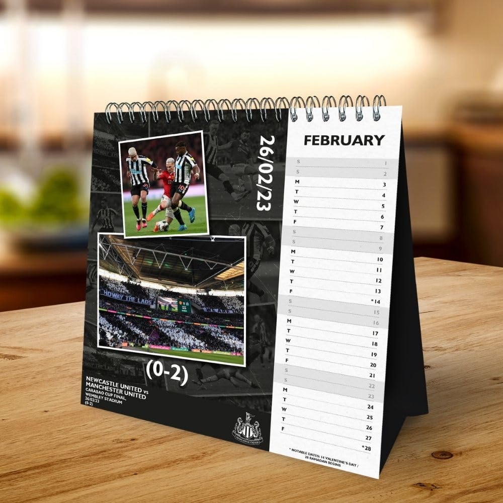 Official Newcastle United FC Desktop Calendar 2025