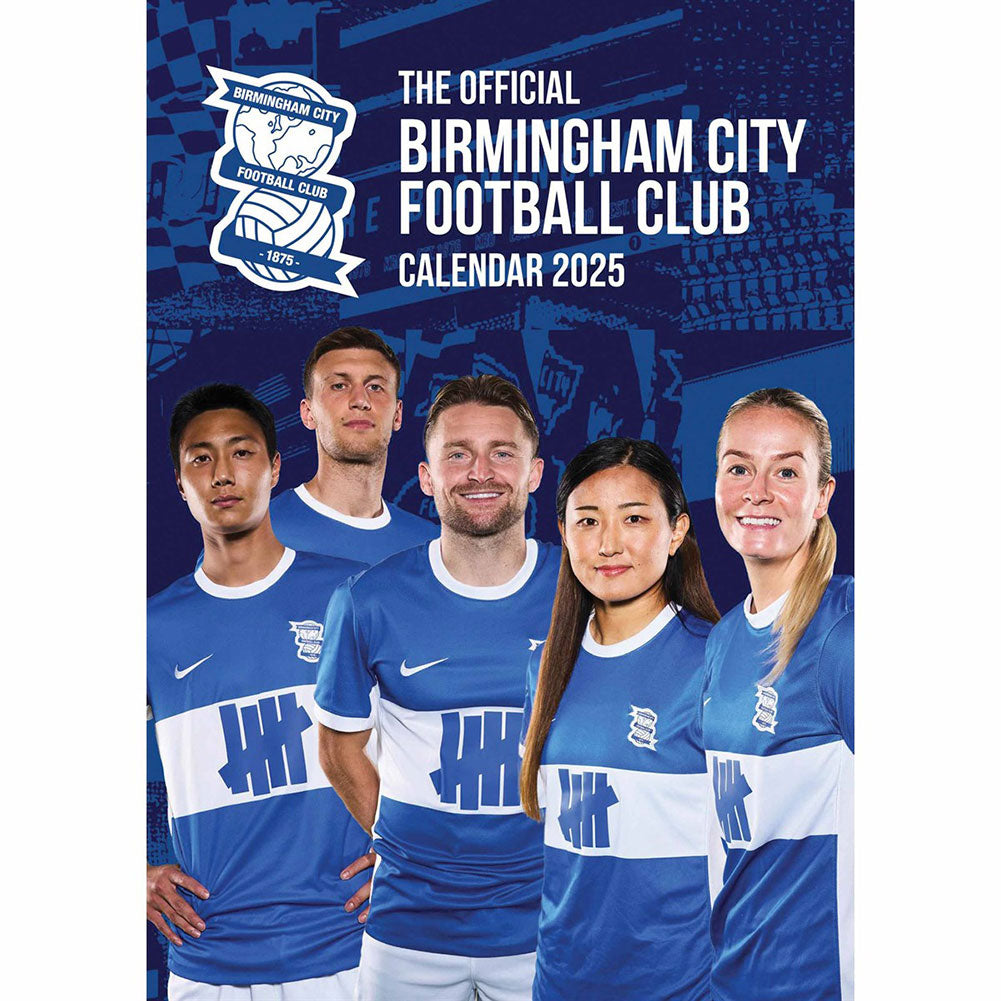 Official Birmingham City FC A3 Calendar 2025