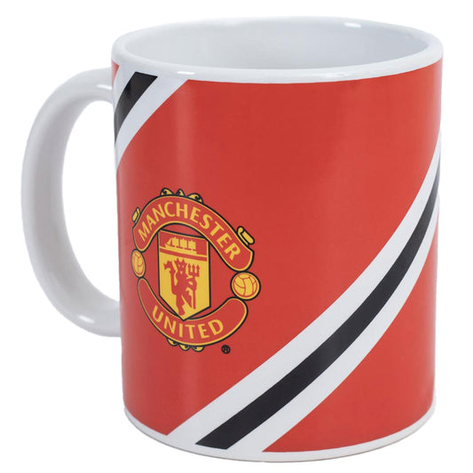 Official Manchester United FC Core Stripe Mug