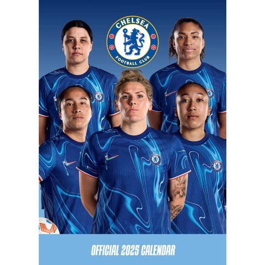 Official Chelsea WFC A3 Calendar 2025