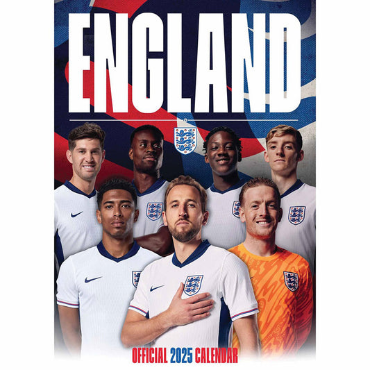 Official England FA A3 Calendar 2025