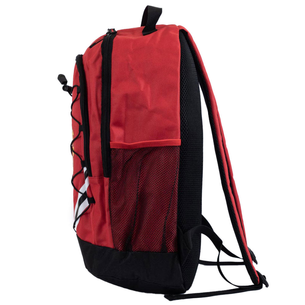 Official Manchester United FC Core Stripe Backpack