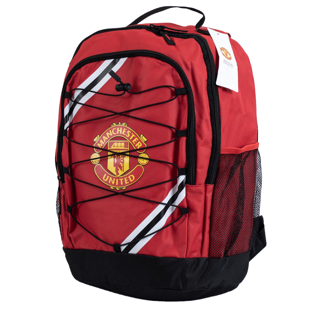 Official Manchester United FC Core Stripe Backpack