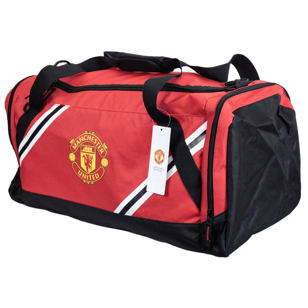 Official Manchester United FC Core Stripe Holdall