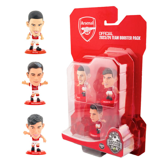 Official Arsenal FC SoccerStarz 3 Player Pack