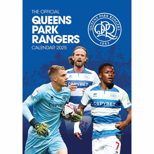 Official Queens Park Rangers FC A3 Calendar 2025