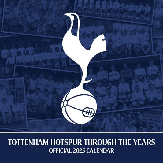 Official Tottenham Hotspur FC Legends Square Calendar 2025