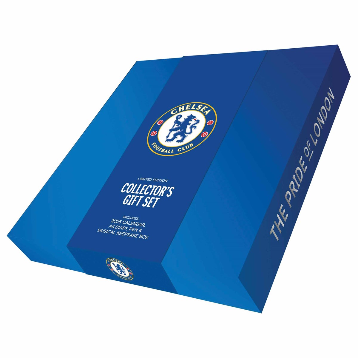 Official Chelsea FC Calendar & Diary Musical Gift Box 2025