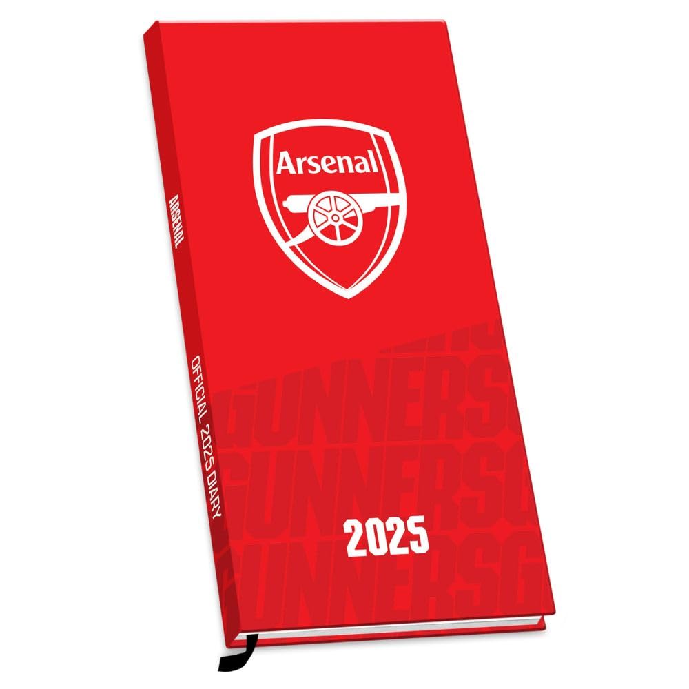 Official Arsenal FC Slim Diary 2025