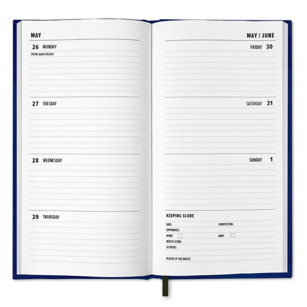 Official Chelsea FC Slim Diary 2025