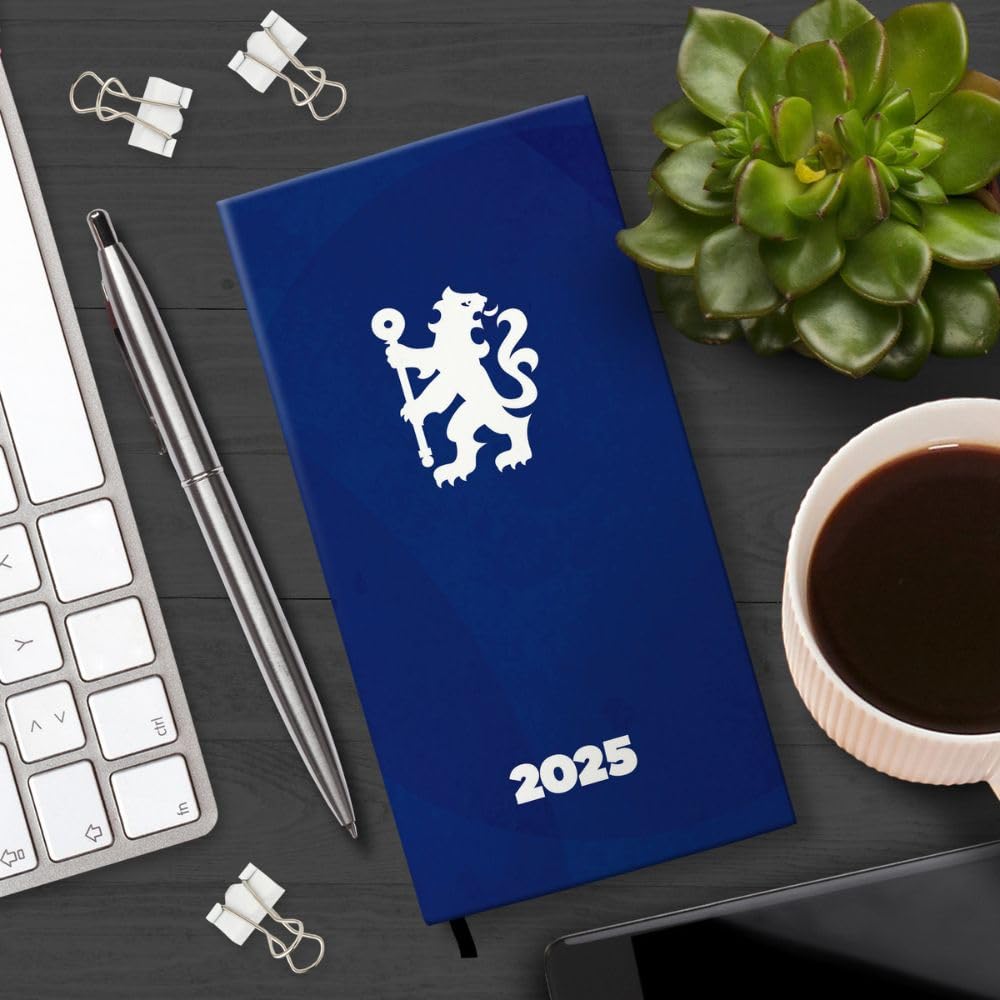 Official Chelsea FC Slim Diary 2025