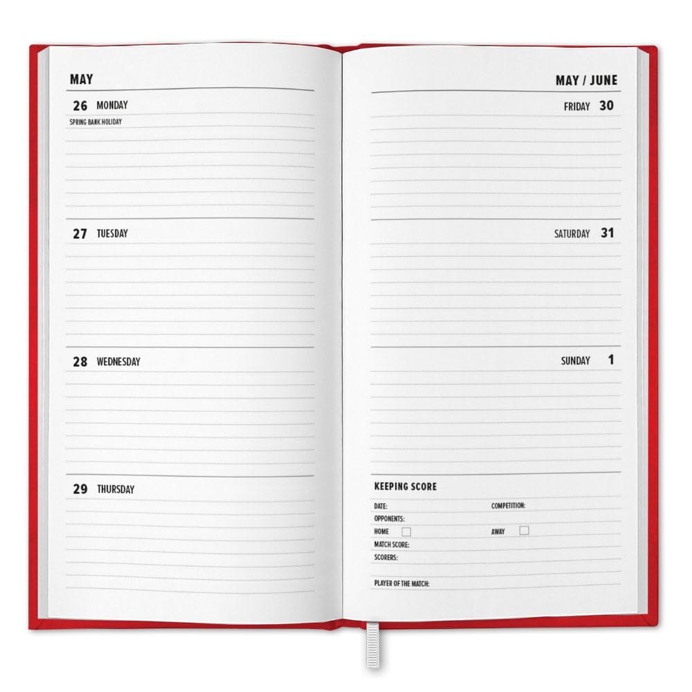 Official Liverpool FC Slim Diary 2025