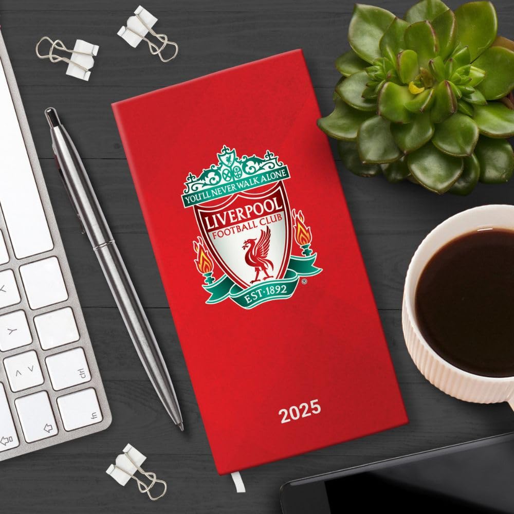 Official Liverpool FC Slim Diary 2025