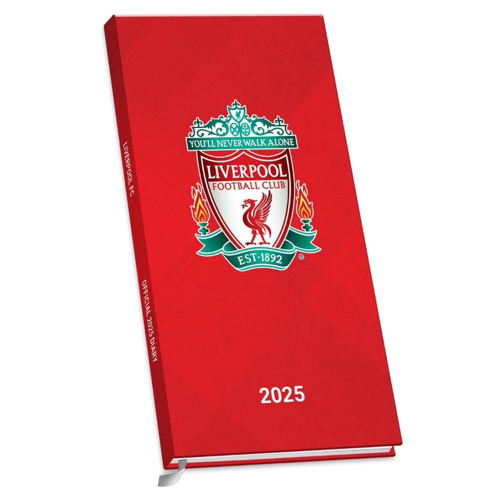 Official Liverpool FC Slim Diary 2025