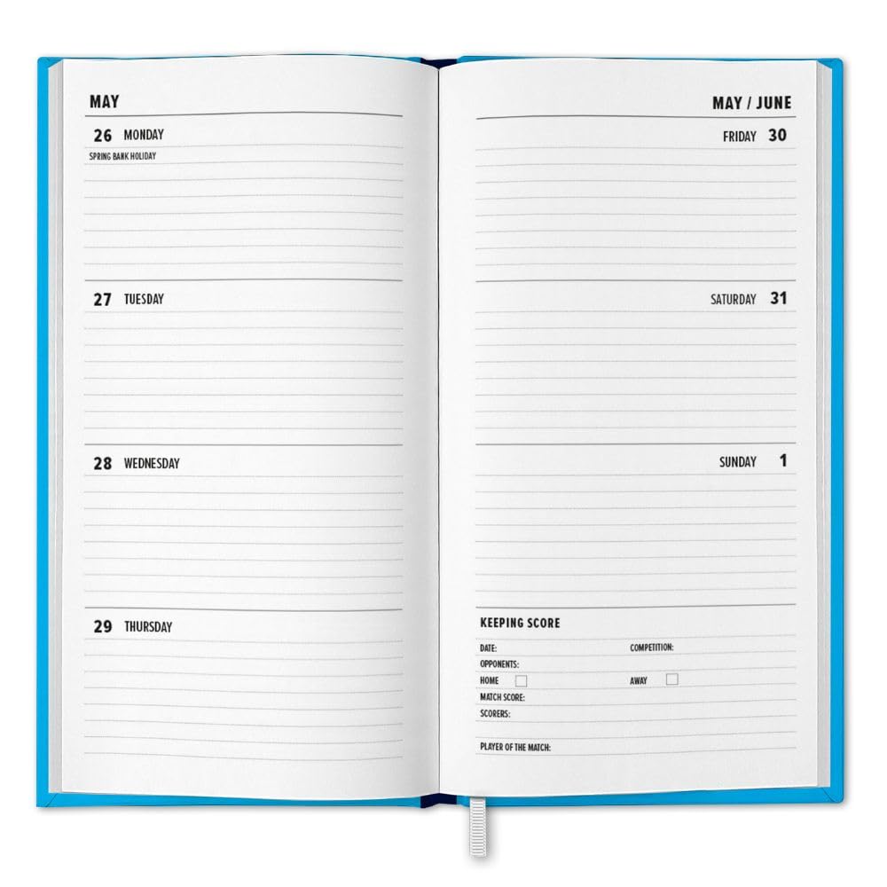 Official Manchester City FC Slim Diary 2025