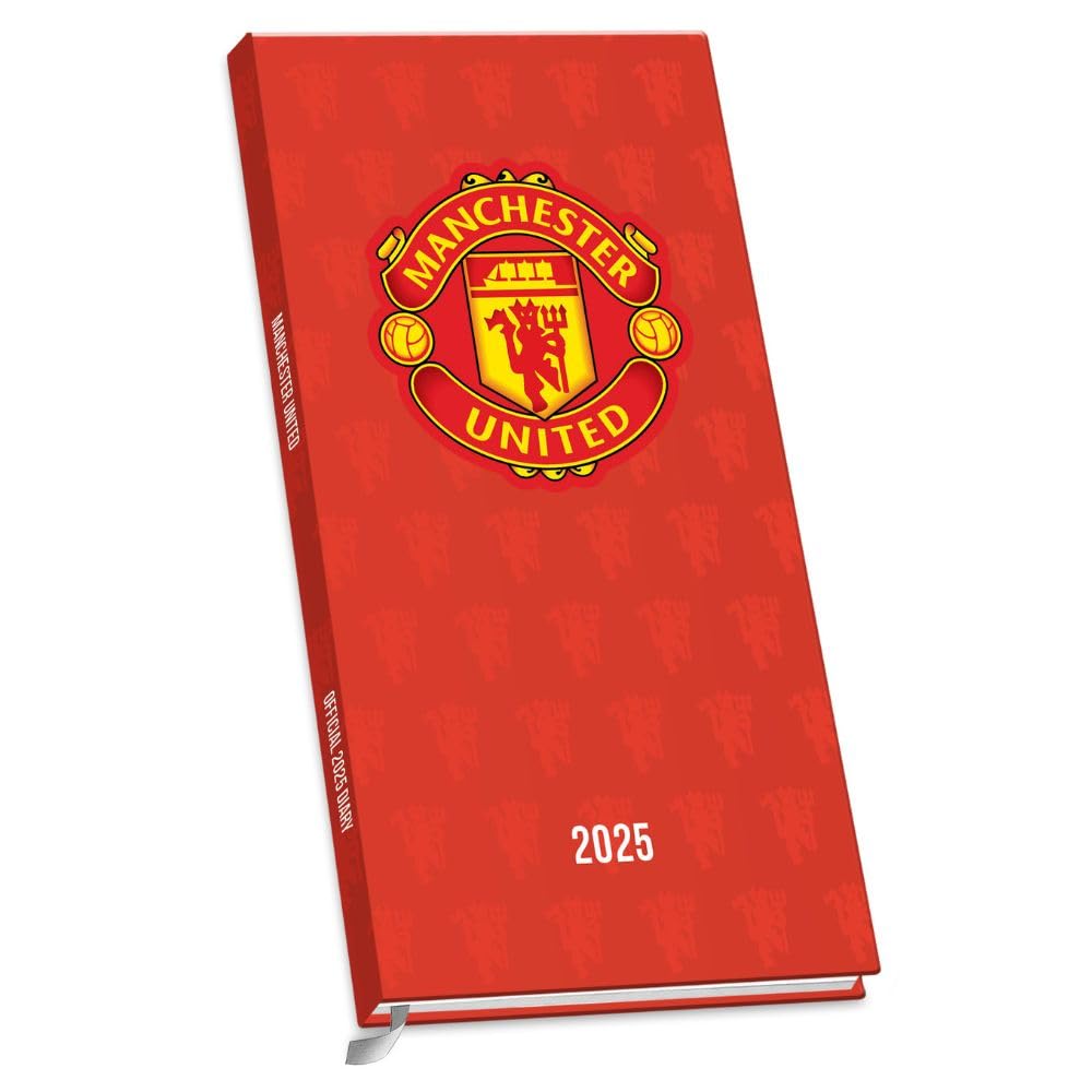 Official Manchester United FC Slim Diary 2025