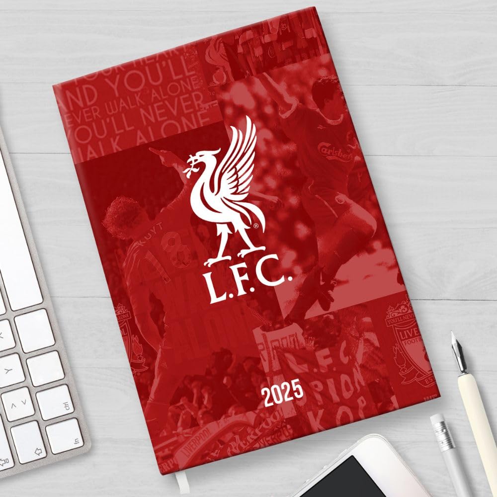 Official Liverpool FC A5 Diary 2025