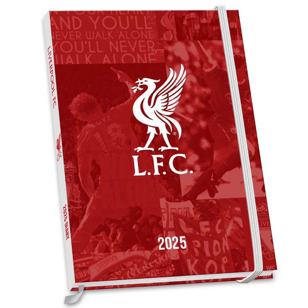 Official Liverpool FC A5 Diary 2025