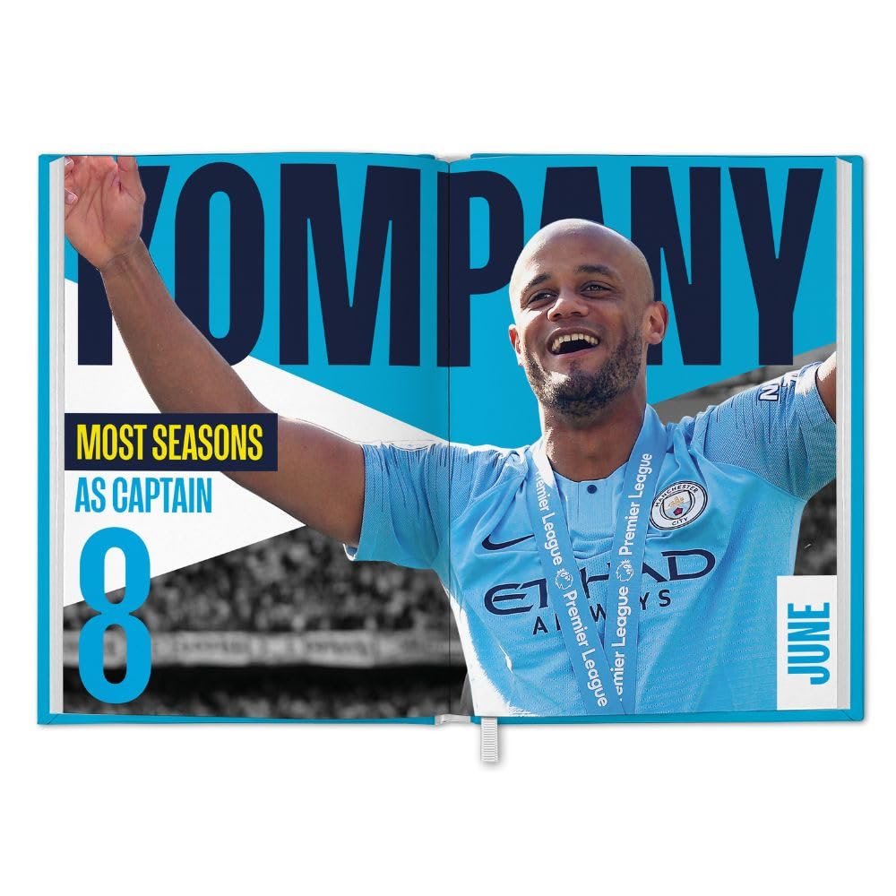 Official Manchester City FC A5 Diary 2025